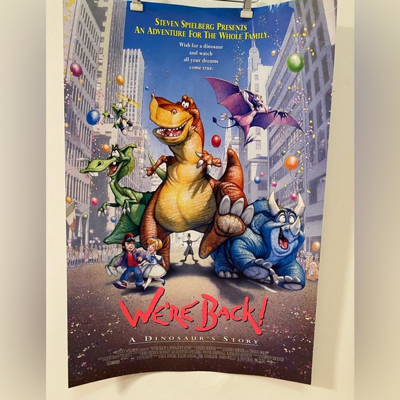 We’re Back Original Theatrical Movie Poster - Picture 1 of 3